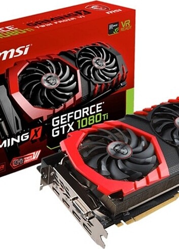  MSI GTX 1080 Ti GAMING X 11G 352 Bİt GDDR5X 11 GB Ekran Kartı