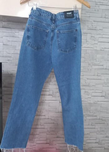 Mavi Kadın Denim Regular Fit Midi Jean - Görsel 3