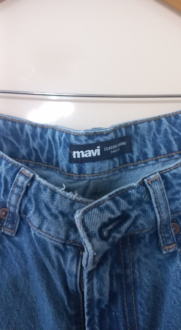 Mavi Kadın Denim Regular Fit Midi Jean - Görsel 2