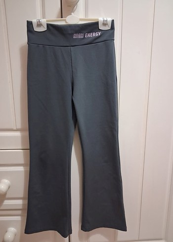 Kemerli Gri Kız Eşofman Takımı - Görsel 3