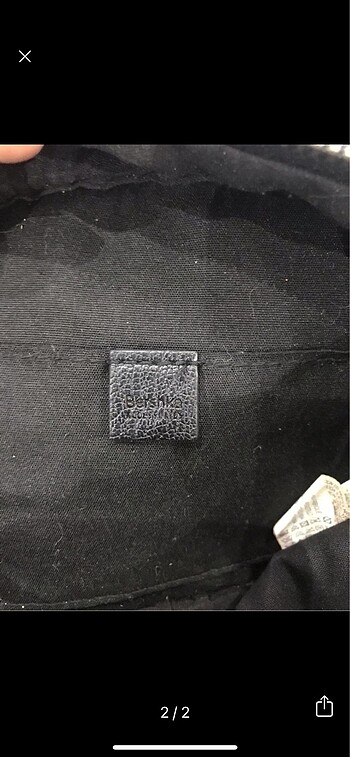 Bershka Bershka gümüş zincirli çanta