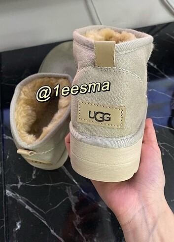 UGG YUKSEK TABAN PLATFROM BEJ