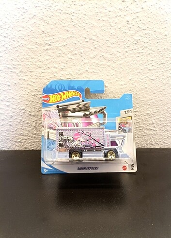 Hot Wheels Raijin Express Silver