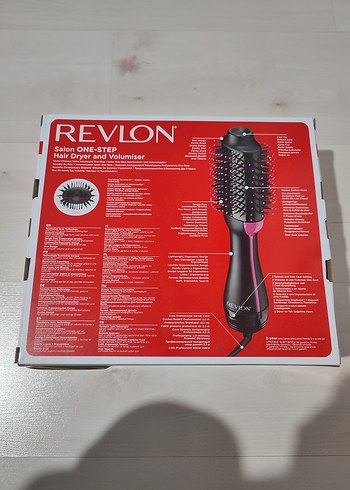  Beden Revlon Oval Tasarımlı Saç Kurutma ve Hacim Fırçası