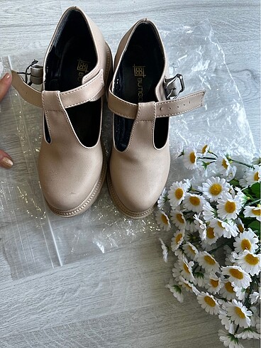 36 Beden ten rengi Renk Yoz pembe loafer oxford ayakkabı