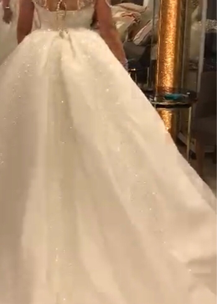 Gelinlik Taşlı İncili - Görsel 3