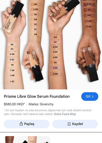 GIVENCHY Givenchy Prisme Libre Fondöten 30 ml Bej