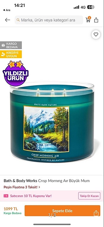 Bath body works Buyuk mum