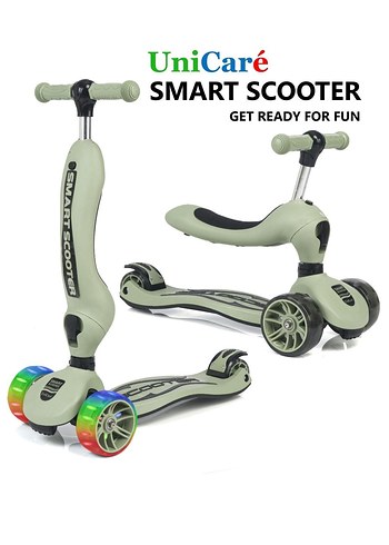 Unicare Oturaklı Işıklı Scooter - Görsel 3