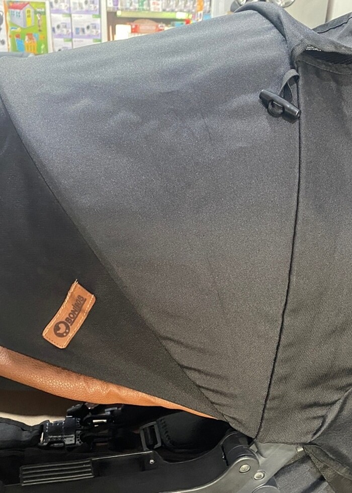 Bonibos Joell Katlanabilir Çift Yönlü Bebek Arabası - Görsel 5