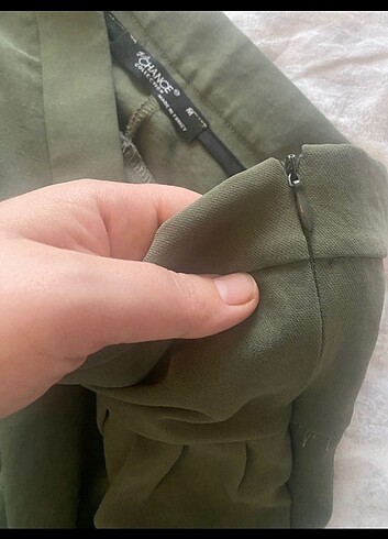 Diğer Paça detaylı ultra yüksek bel pantolon