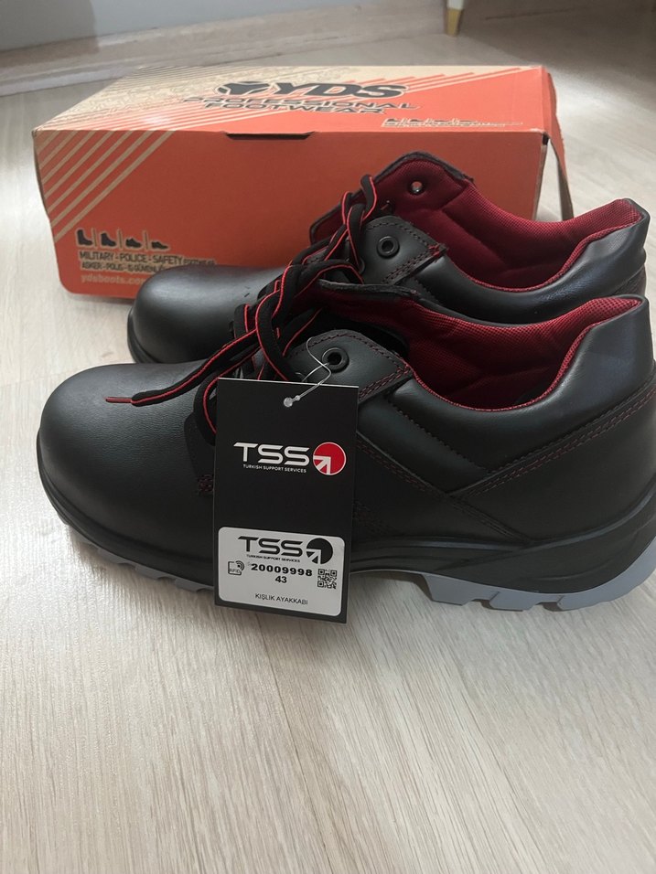 YSD Siyah Erkek Günlük Spor Botlar Velcro - Görsel 2