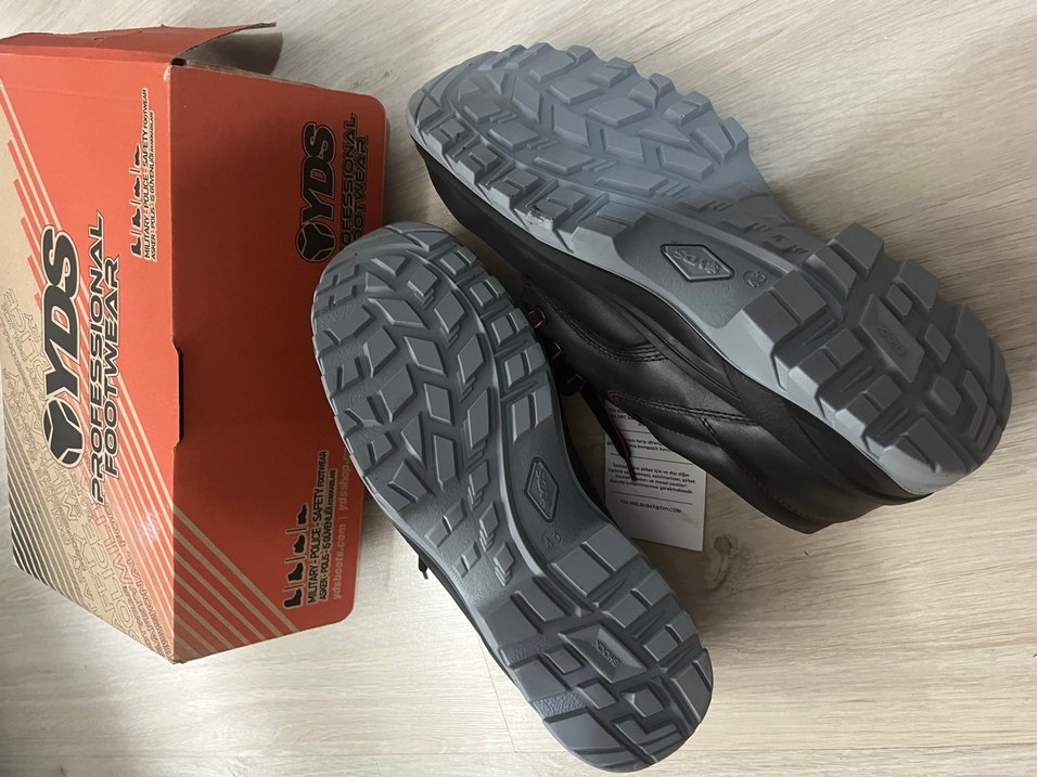 YSD Siyah Erkek Günlük Spor Botlar Velcro - Görsel 4