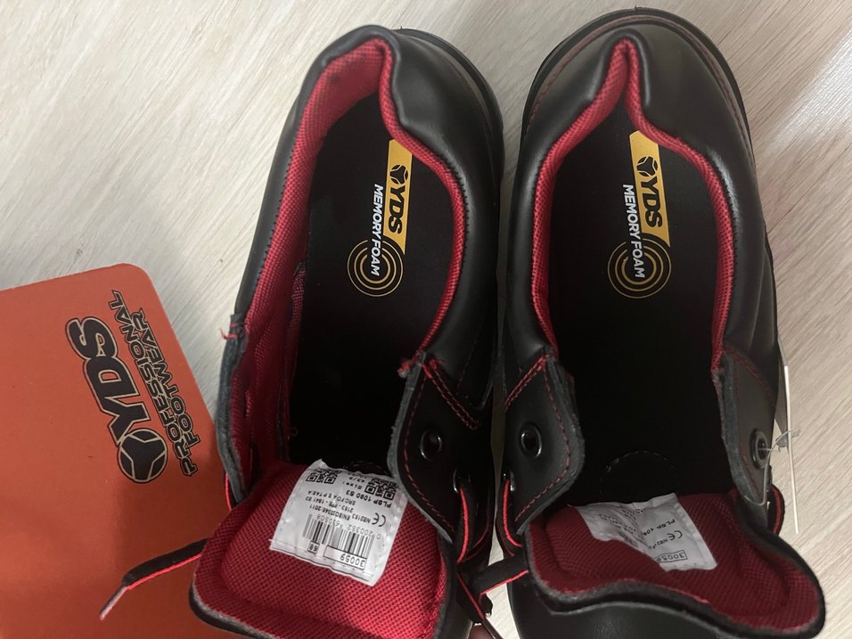 YSD Siyah Erkek Günlük Spor Botlar Velcro - Görsel 3