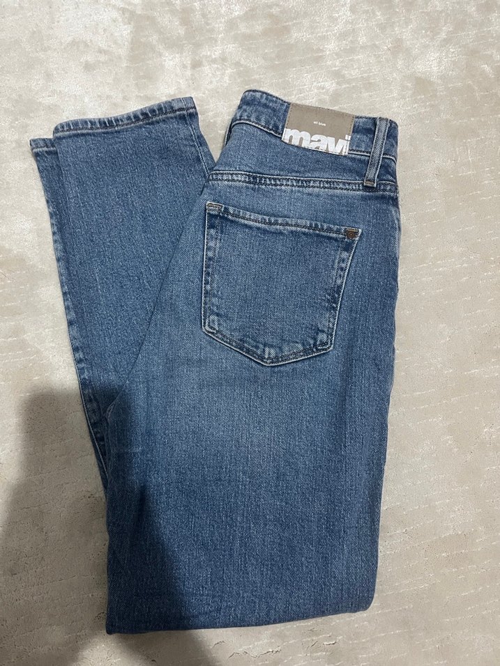 Mavi Kadın Midi Kot Pantolon - Görsel 3