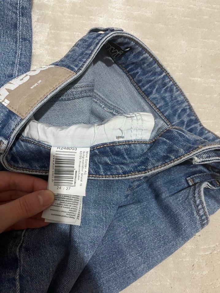 Mavi Kadın Midi Kot Pantolon - Görsel 4