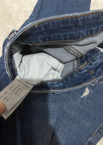 Kadın Mavi Regular Fit Denim Pantolon - Görsel 3