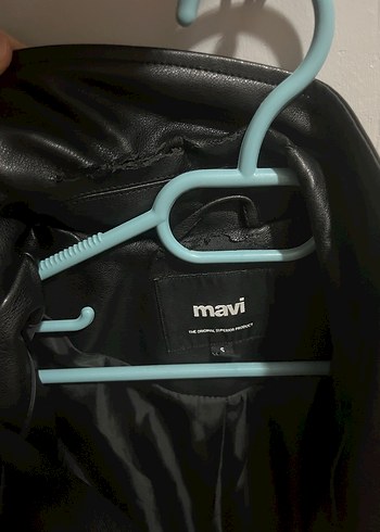 Siyah Deri Biker Ceket - Görsel 4