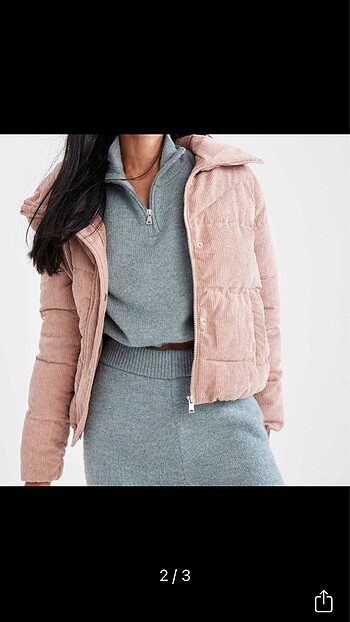 Pembe pamuk mont