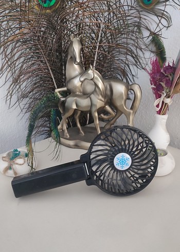 Kademeli USB Şarjlı Mini Fan Vantilatör