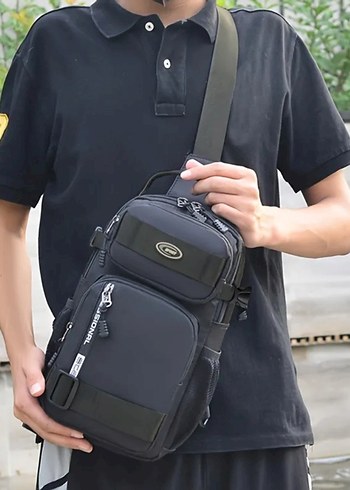 Unisex Çapraz Omuz & Göğüs Çantası - Görsel 2