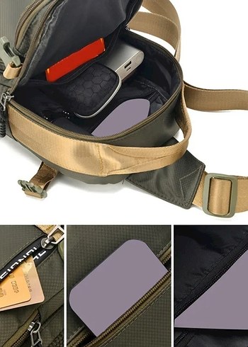 Unisex Çapraz Omuz & Göğüs Çantası - Görsel 7