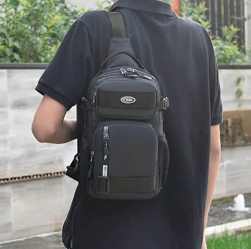 Unisex Çapraz Omuz & Göğüs Çantası - Görsel 3