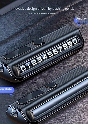 Araba Araç Park Telefon Numaratörü - Görsel 5