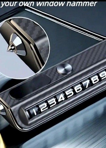 Araba Araç Park Telefon Numaratörü - Görsel 4