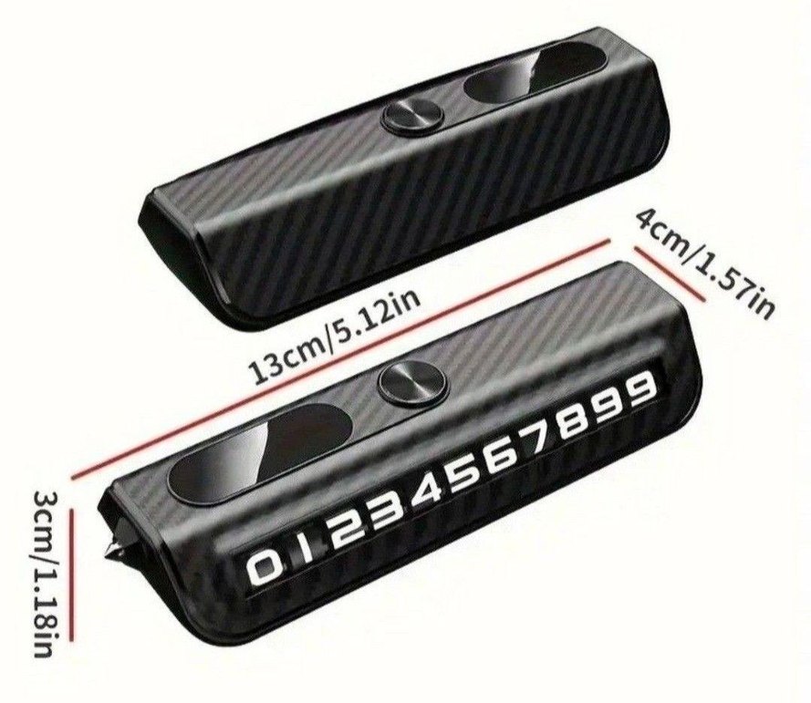 Araba Araç Park Telefon Numaratörü - Görsel 2