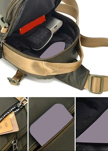 Unisex Çapraz Omuz & Göğüs Çantası - Görsel 7