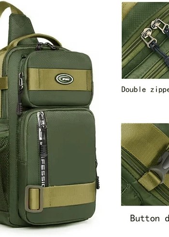 Unisex Çapraz Omuz & Göğüs Çantası - Görsel 6