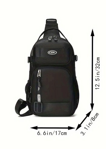 Unisex Çapraz Omuz & Göğüs Çantası - Görsel 2