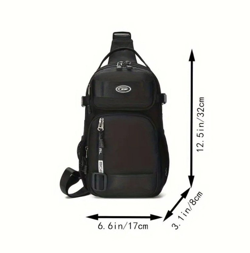 Unisex Çapraz Omuz & Göğüs Çantası - Görsel 2