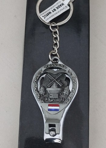 Hollanda Özel Tasarım Metal Anahtarlık - Görsel 3