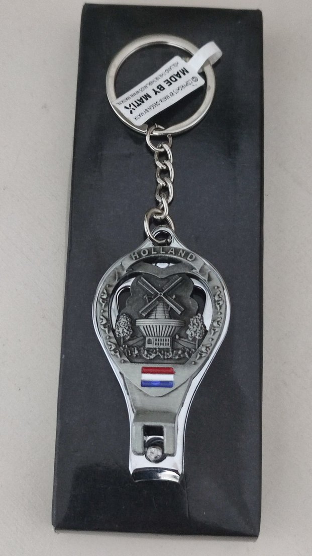 Hollanda Özel Tasarım Metal Anahtarlık - Görsel 3