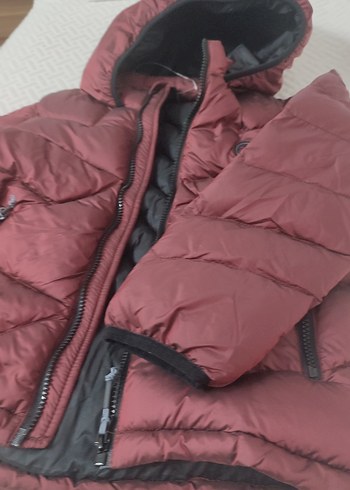 BİTTON Çocuk Kışlık Şişme Mont Kapüşonlu (7-8 yaş) - Görsel 6