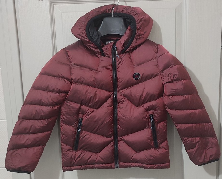 BİTTON Çocuk Kışlık Şişme Mont Kapüşonlu (7-8 yaş) - Görsel 2