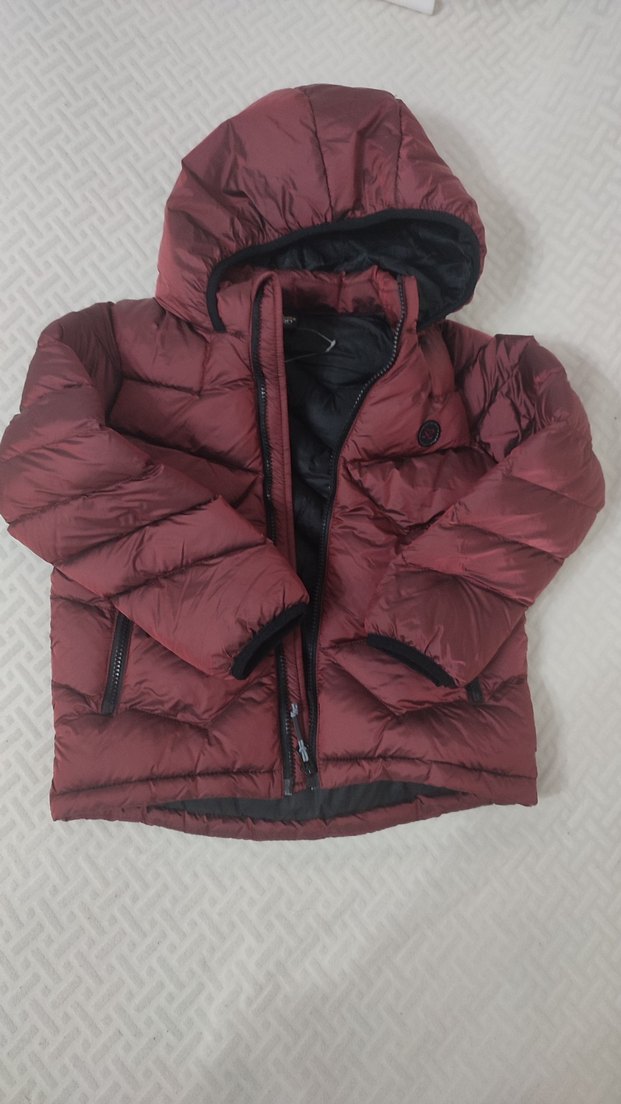 BİTTON Çocuk Kışlık Şişme Mont Kapüşonlu (7-8 yaş) - Görsel 4