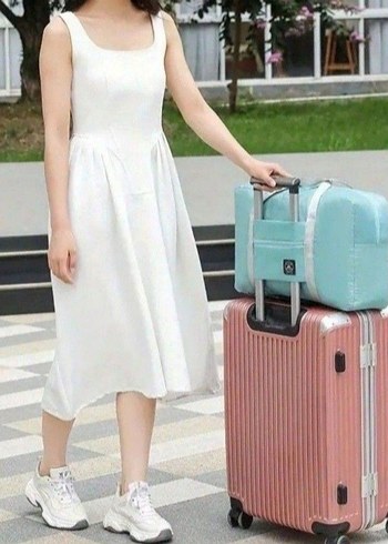 Katlanabilir Valiz Seyahat Çantası - Görsel 4