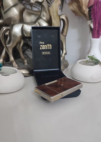 Zenith 8800 Japan Vintage Metal Çakmak - Görsel 9