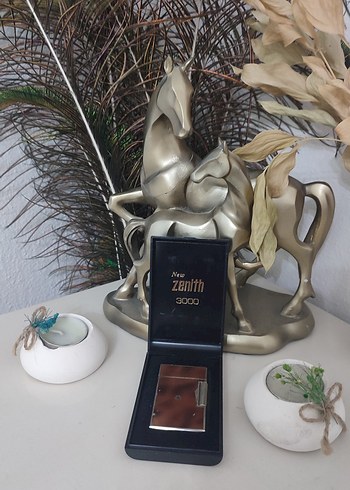 Zenith 8800 Japan Vintage Metal Çakmak - Görsel 2