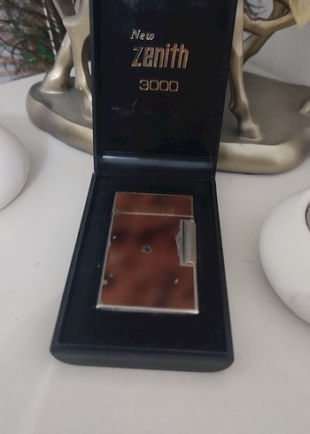 Zenith 8800 Japan Vintage Metal Çakmak - Görsel 4