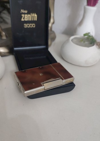 Zenith 8800 Japan Vintage Metal Çakmak - Görsel 8