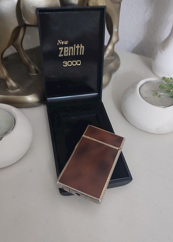 Zenith 8800 Japan Vintage Metal Çakmak - Görsel 6