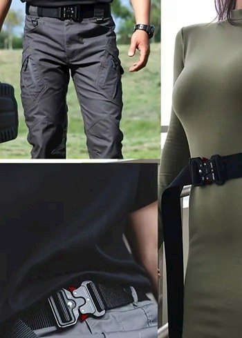 Basic Biker Taktik Kemer - Görsel 9