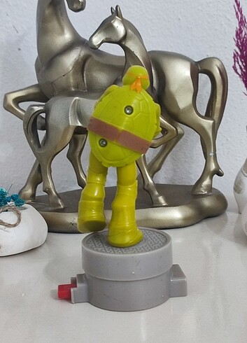 Oyuncak Ninja Kaplumbağa MICHELANGELO - Görsel 5