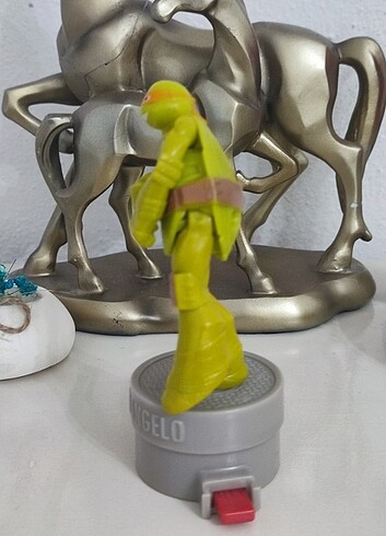 Oyuncak Ninja Kaplumbağa MICHELANGELO - Görsel 6