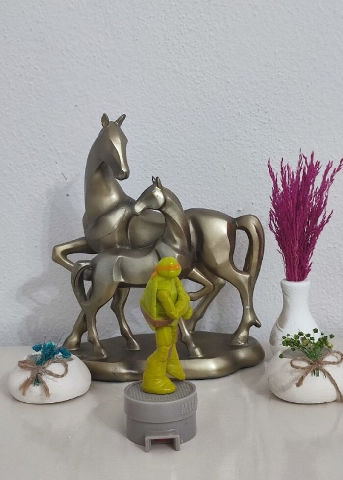 Oyuncak Ninja Kaplumbağa MICHELANGELO - Görsel 2