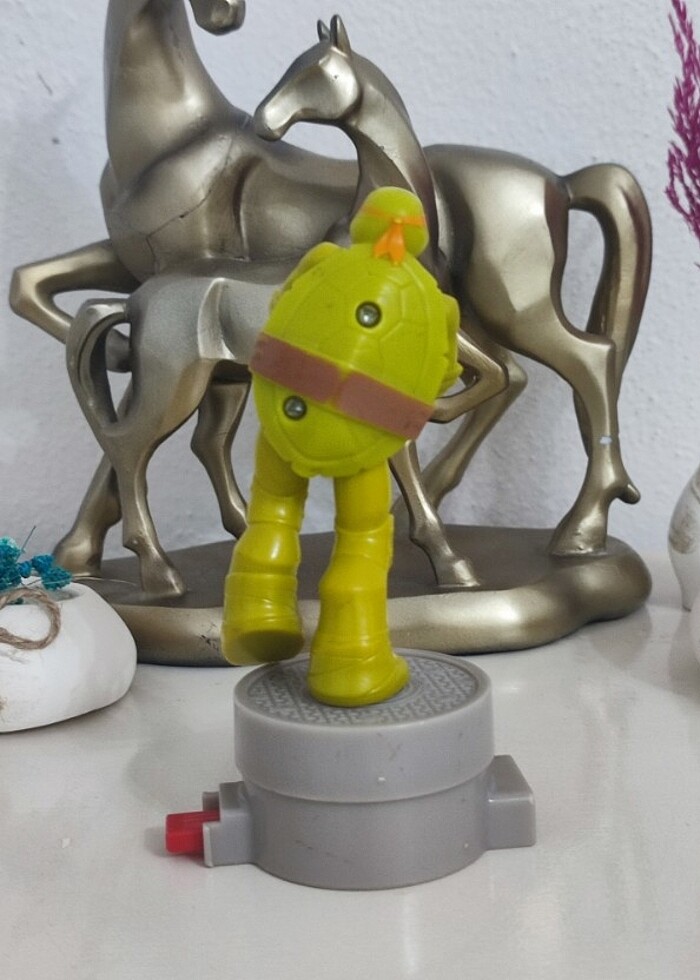 Oyuncak Ninja Kaplumbağa MICHELANGELO - Görsel 5